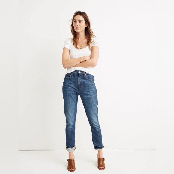 Madewell The High-Rise Slim Boy Jean Women's Size 28 - Picture 16 of 16